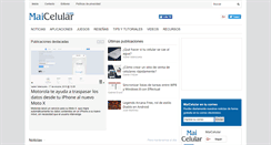 Desktop Screenshot of maicelular.com