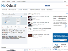 Tablet Screenshot of maicelular.com